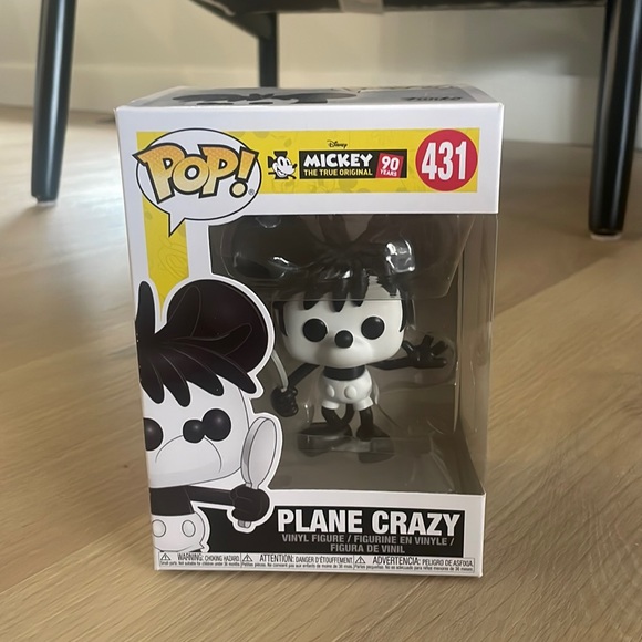 Disney Mickey Plane Crazy Funko Pop 431 - Picture 1 of 1